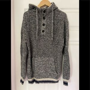 American Eagle sweater with hood, Large, great condition, worn twice.